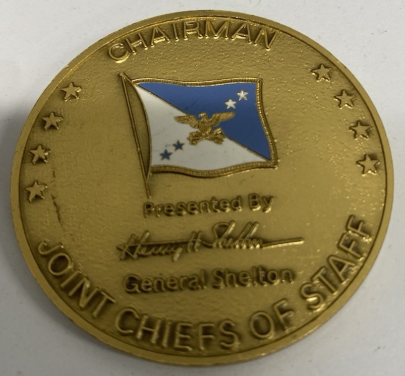 GENERAL HENRY H. SHELTON ~ CHAIRMAN JOINT CHIEFS OF STAFF ~ 1.75