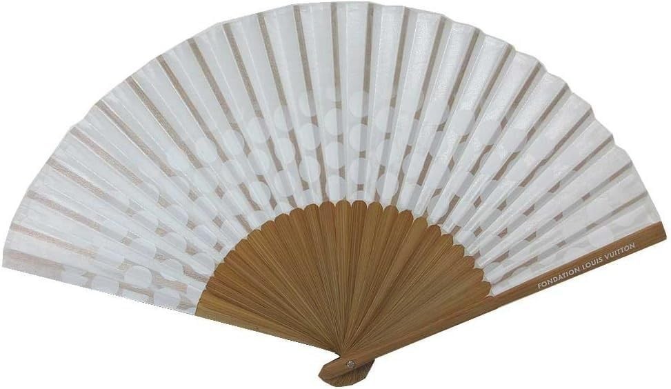 Louis Vuitton Fondation Folding Fan Museum Limited Japanese Fan Sensu BrandNew