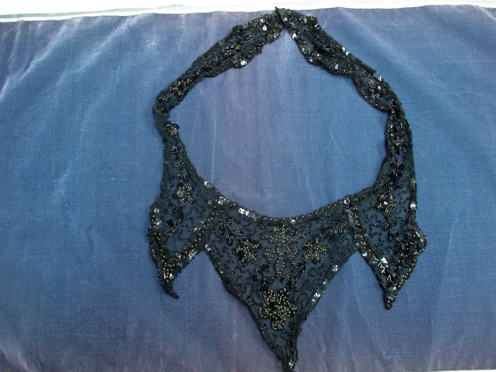 Vintage 1920s beaded Flapper Collar