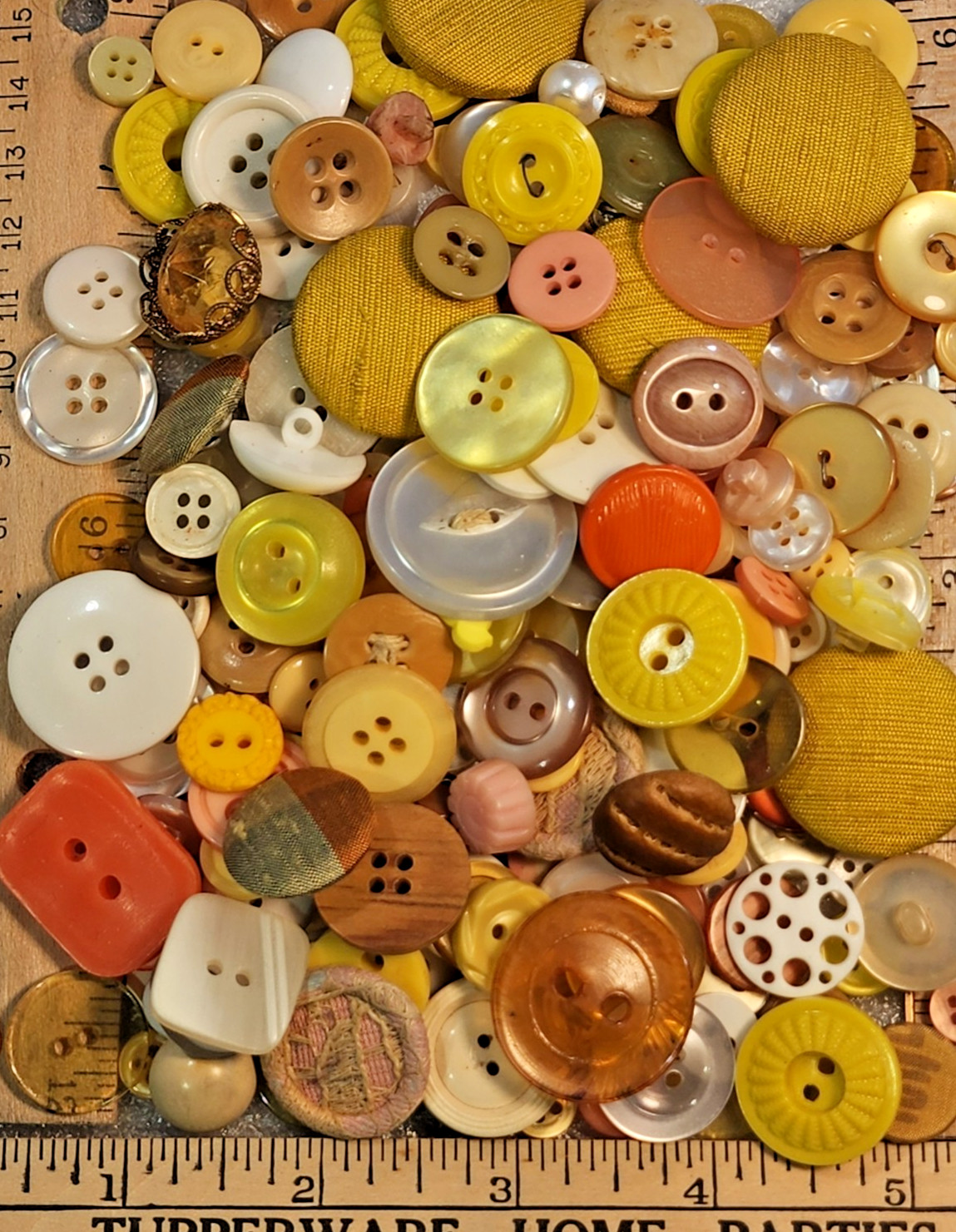 250 Buttons - Mostly Vintage from Estate Collection - #26