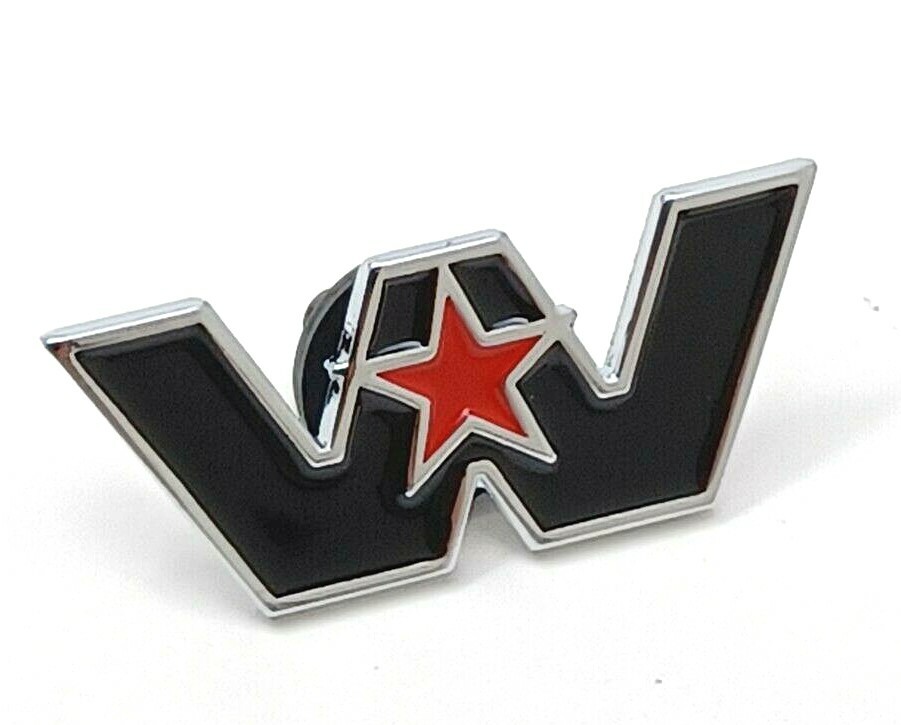 Western Star  emblem lapel enamel hat pin metal