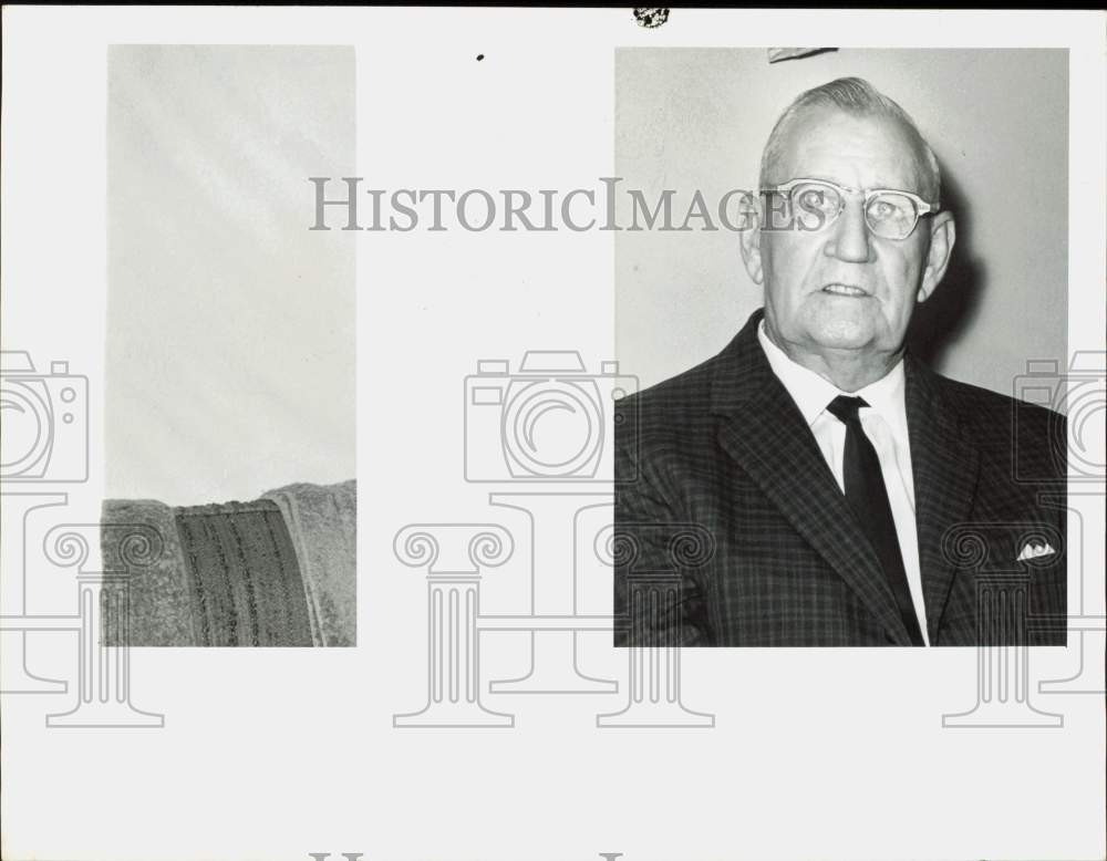 1966 Press Photo Gilbert S. May, candidate for New Port Richey City Councilman