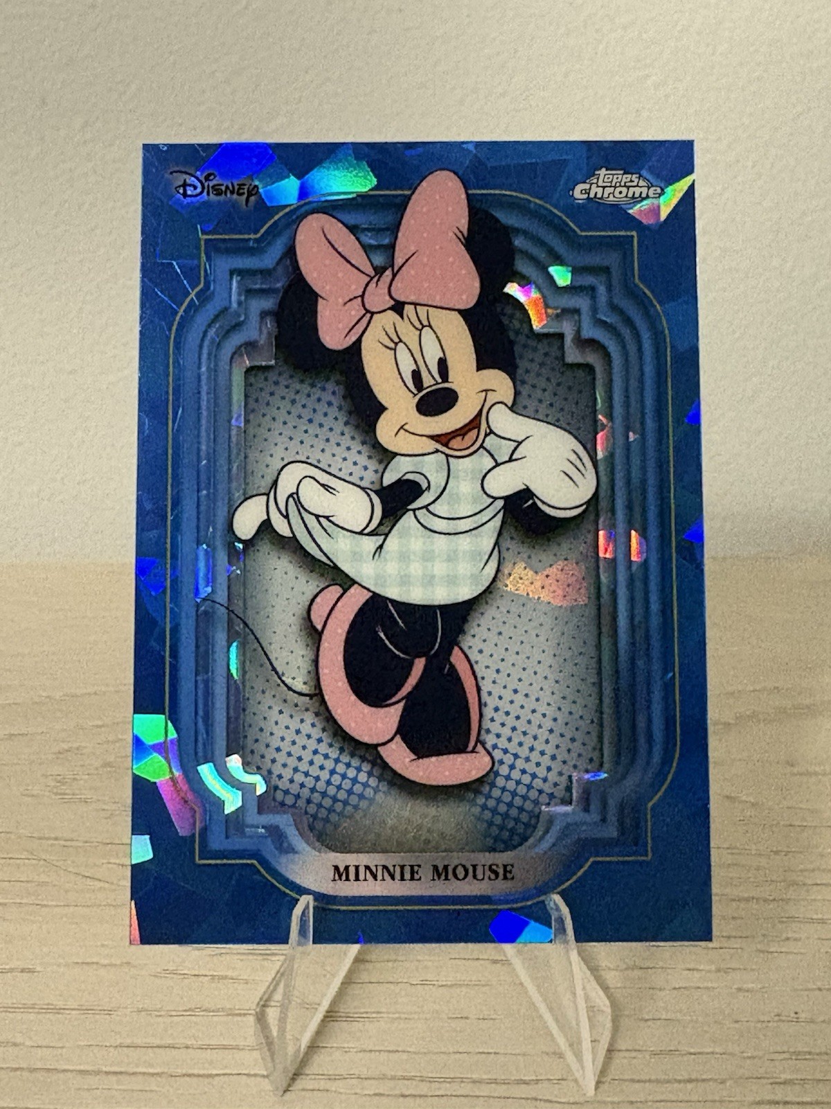 2024 Topps Chrome Disney Sapphire Minnie Mouse #2