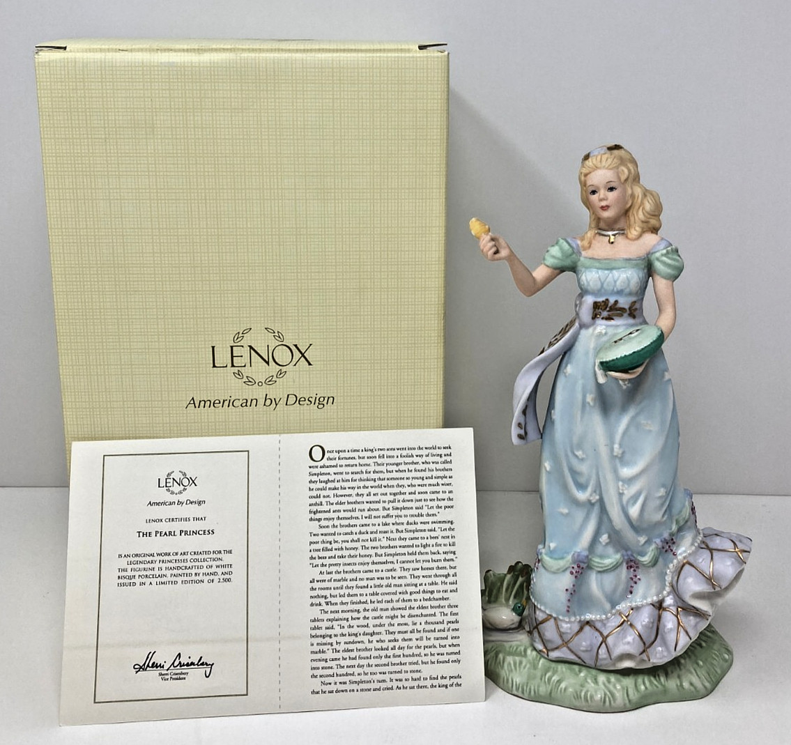 Lenox The Pearl Princess Figurine Limited Edition 700/2500 Mint in Box