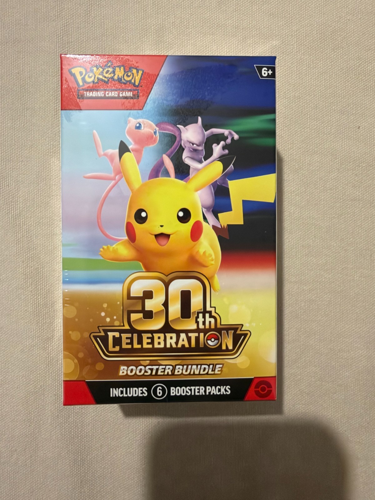 Pokémon TCG: 30th Celebration Booster Bundle (6 Packs) - Brand New - Sealed