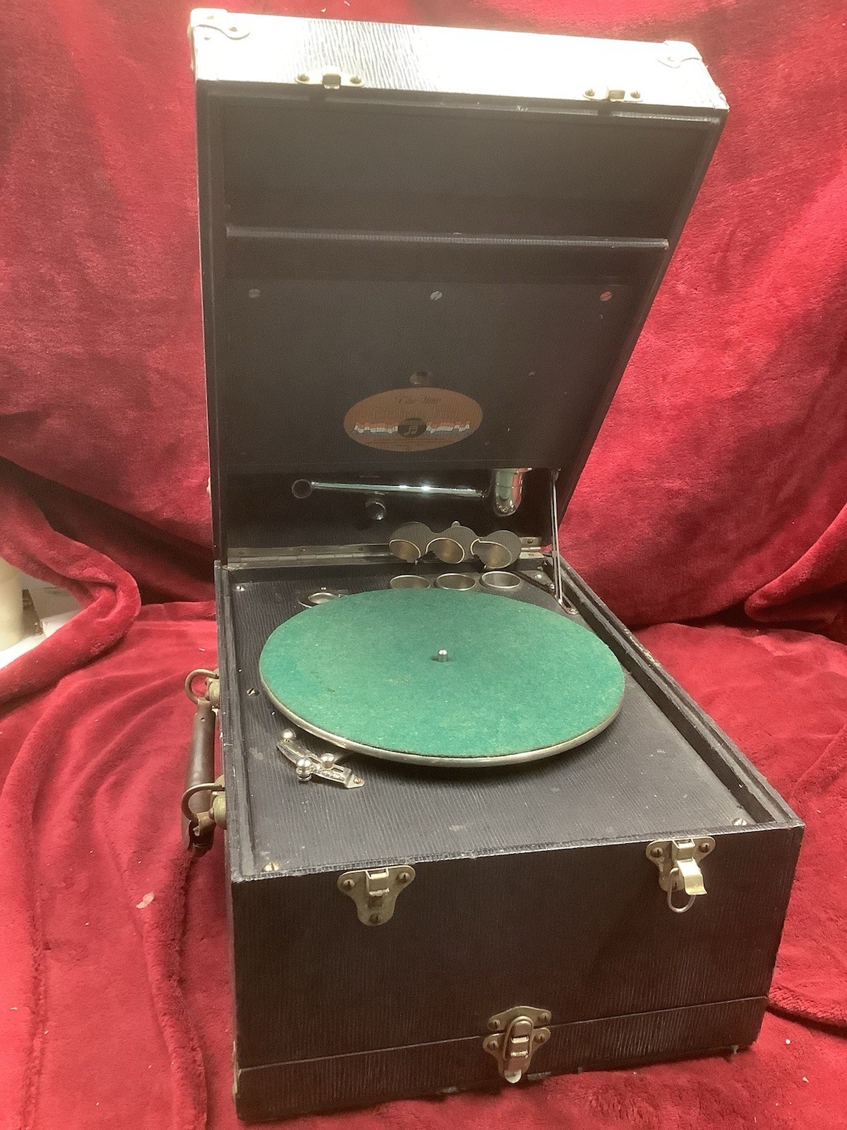 VINTAGE 1920s The New COLUMBIA MODEL 140 GRAFONOLA HAND CRANK PHONOGRAPH