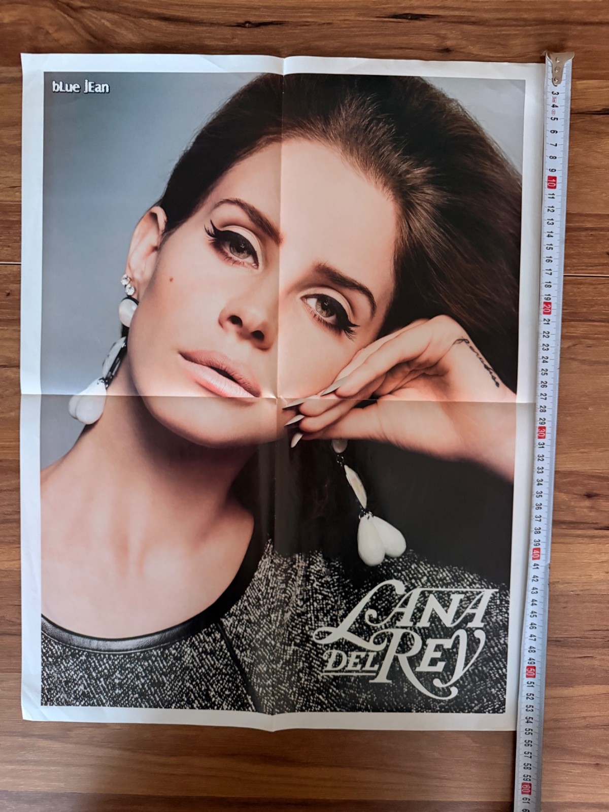 Lana Del Rey Metallica Through The Never Double Sided Blue Jean Poster