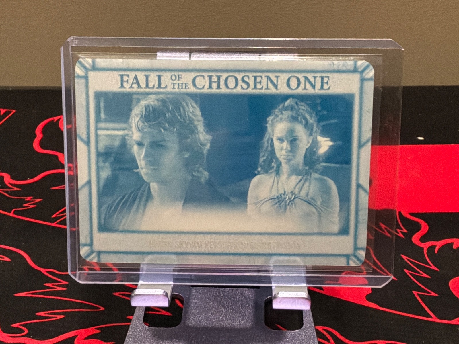 2025 TOPPS Star Wars Masterwork FALL OF THE CHOSEN ONE PRINTING PLATE 1/1 FAIL-5