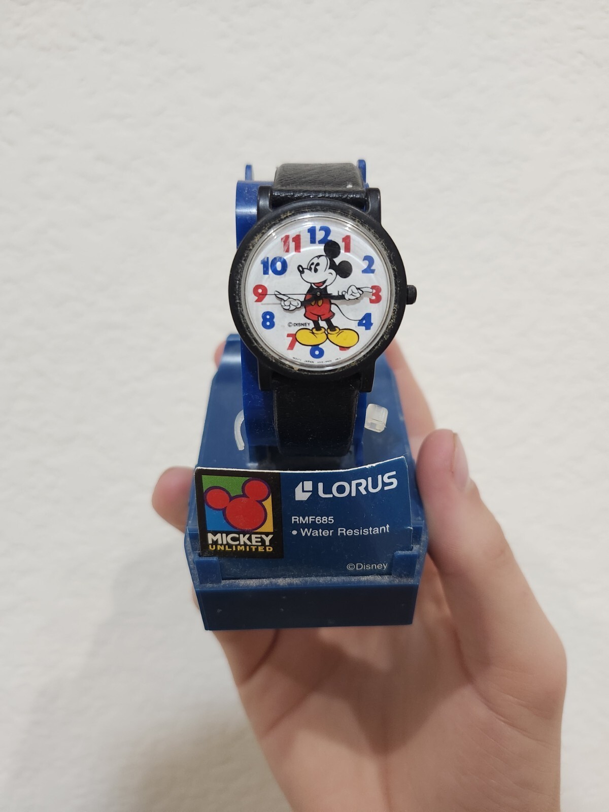 Lorus Black and White Mickey Mouse Disney Watch, Vintage 90s Lorus Disney Watch Lorus Black and White Mickey Mouse Disney Watch, Vintage 90s Lorus Disney Watch
