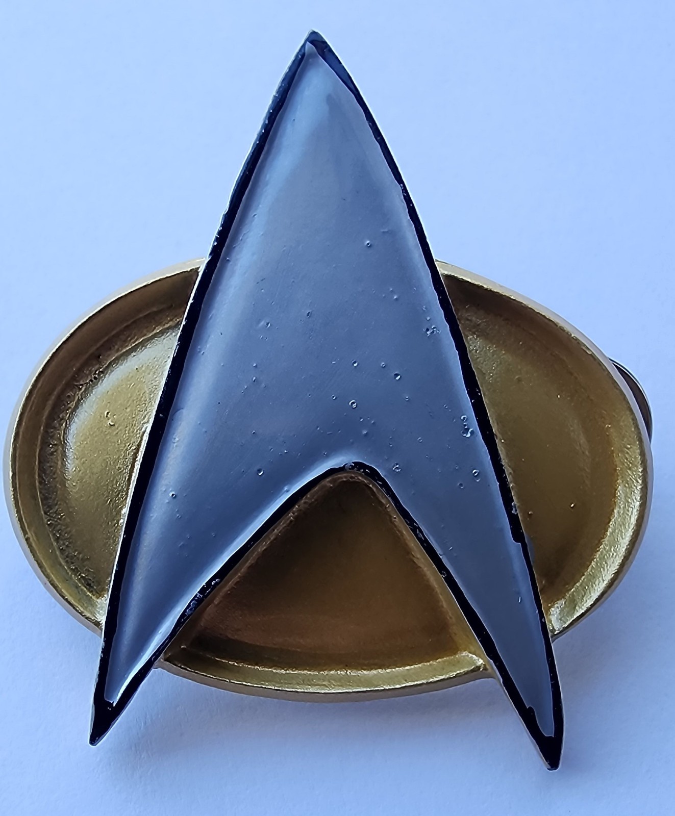 Vintage 1987 Star Trek TNG Starfleet Communicator Badge Insignia Pin PPC 2