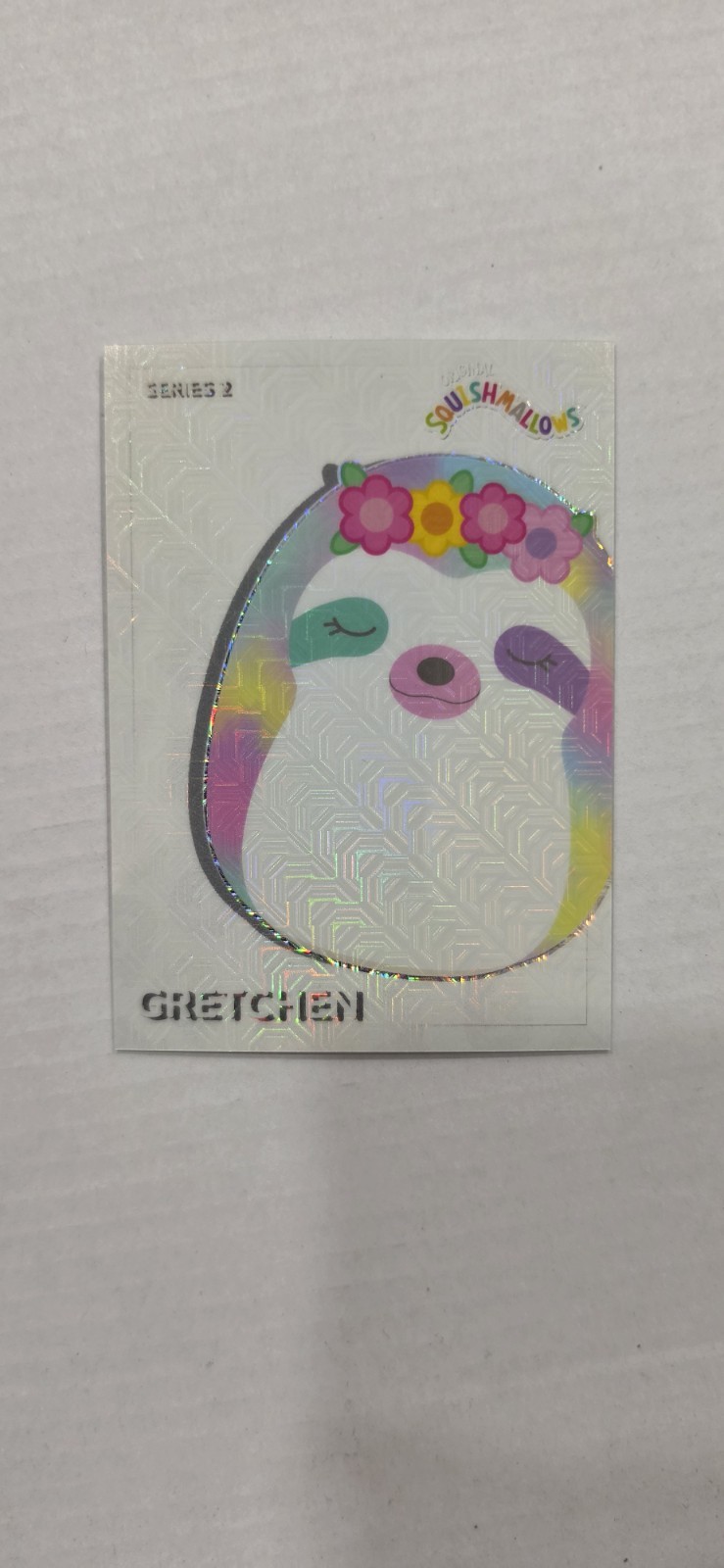 2025 Panini Squishmallows Series 2 Gretchen #43 Mojo Prizm /249 173/249