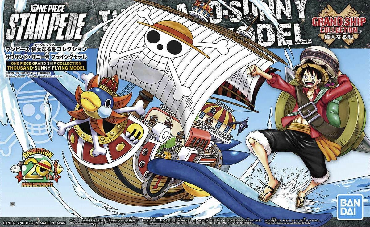 Bandai Hobby One Piece Stampede Thousand Sunny Ship Flying Model Kit USA Seller