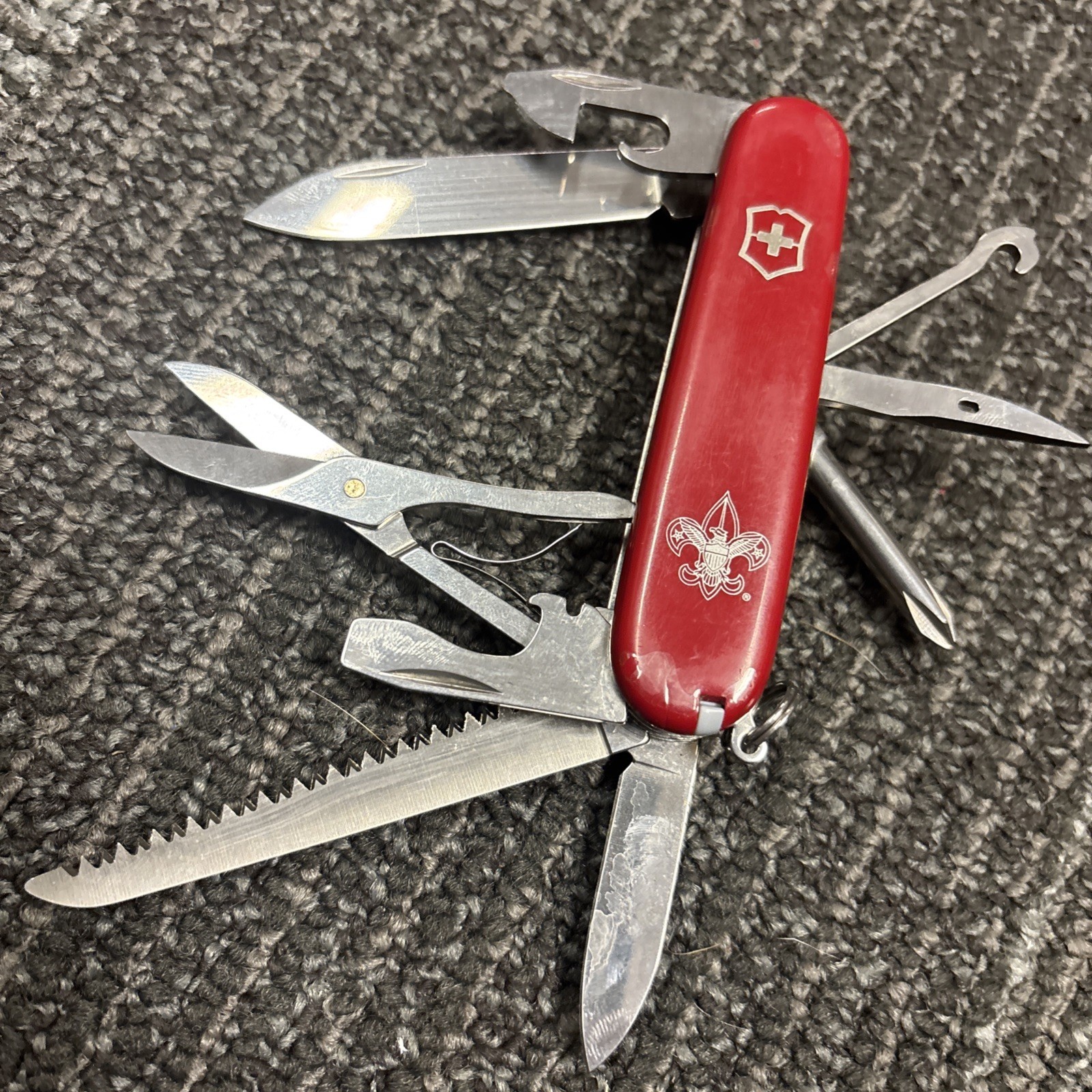 Victorinox Fieldmaster Swiss Army knife - Boy Scouts of America, Red