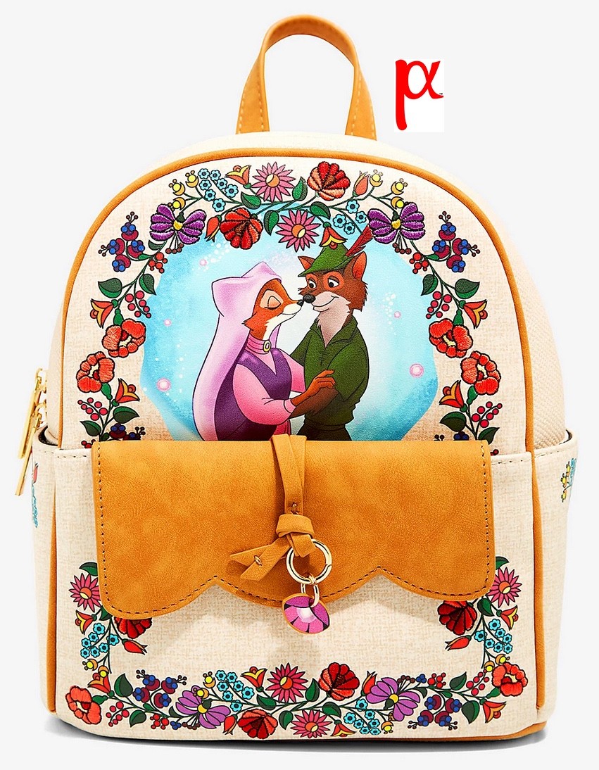 Disney Robin Hood Maid Marian Engagement Heart Floral Mini Backpack Exclusive