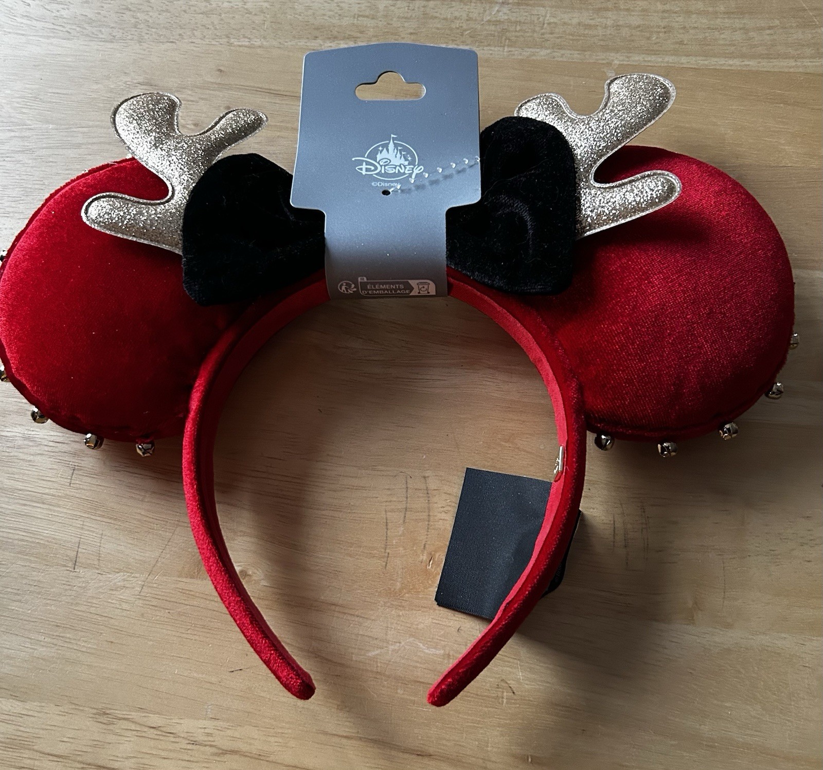 NEW Disney 2024 Minnie Mouse Reindeer Holiday Ear Headband Adults by BaubleBar