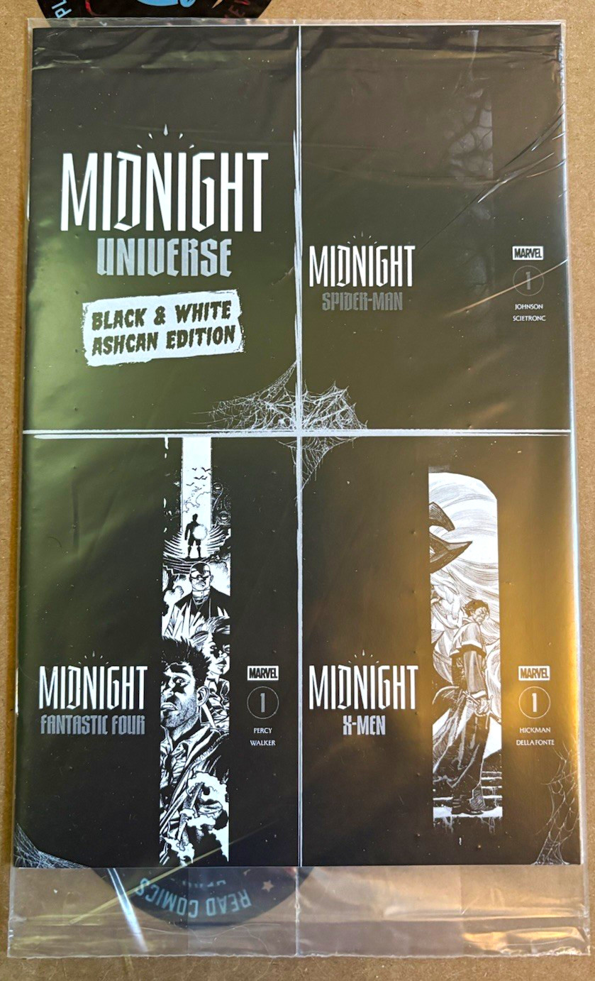 Marvel Midnight Universe SDCC Ashcan 2026 Polybag SEALED - No Barcode Version