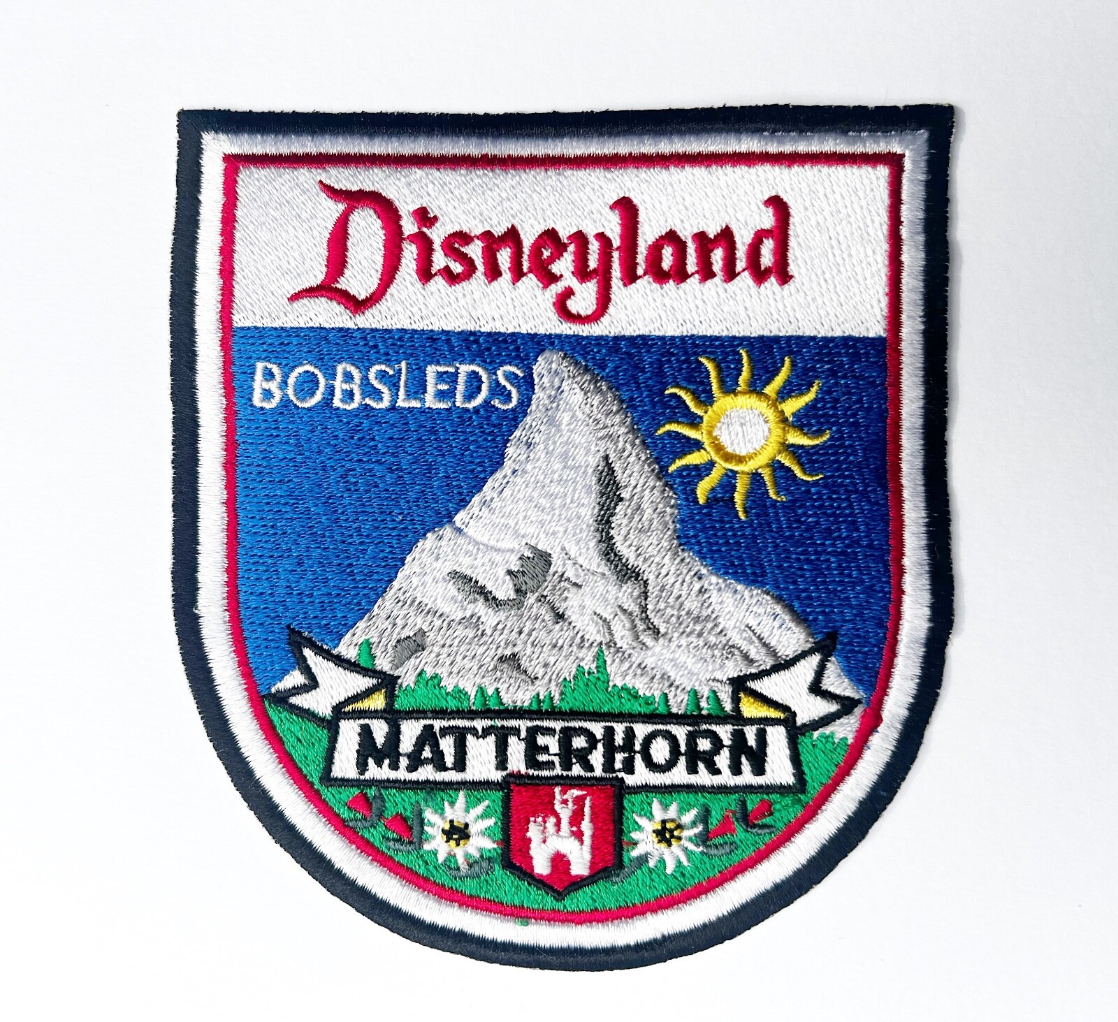 Disneyland Matterhorn Bobsleds Patch