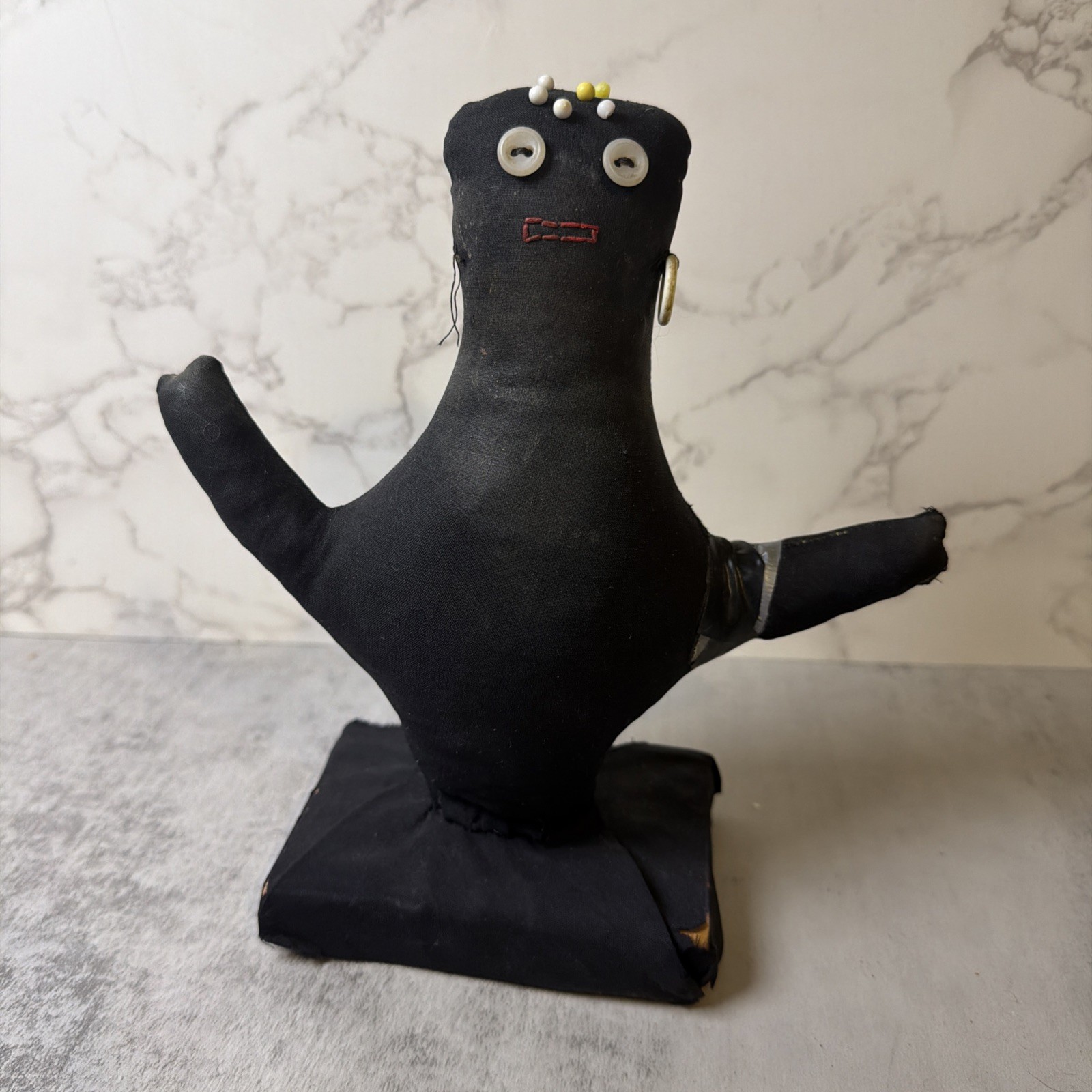 Vintage HANDMADE SPIRITUAL FETISH POWER FIGURE CULTURE PROTECTION HAITI DOLL