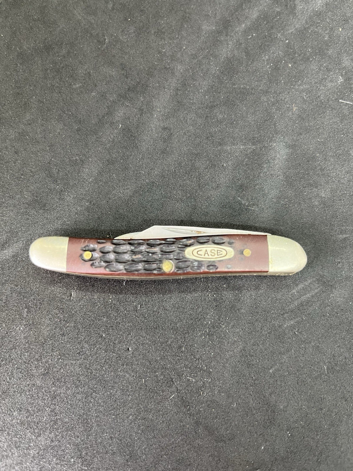 Vintage CASE 2 BLADE POCKET KNIFE xxx 62087 Fast  Broken Tip