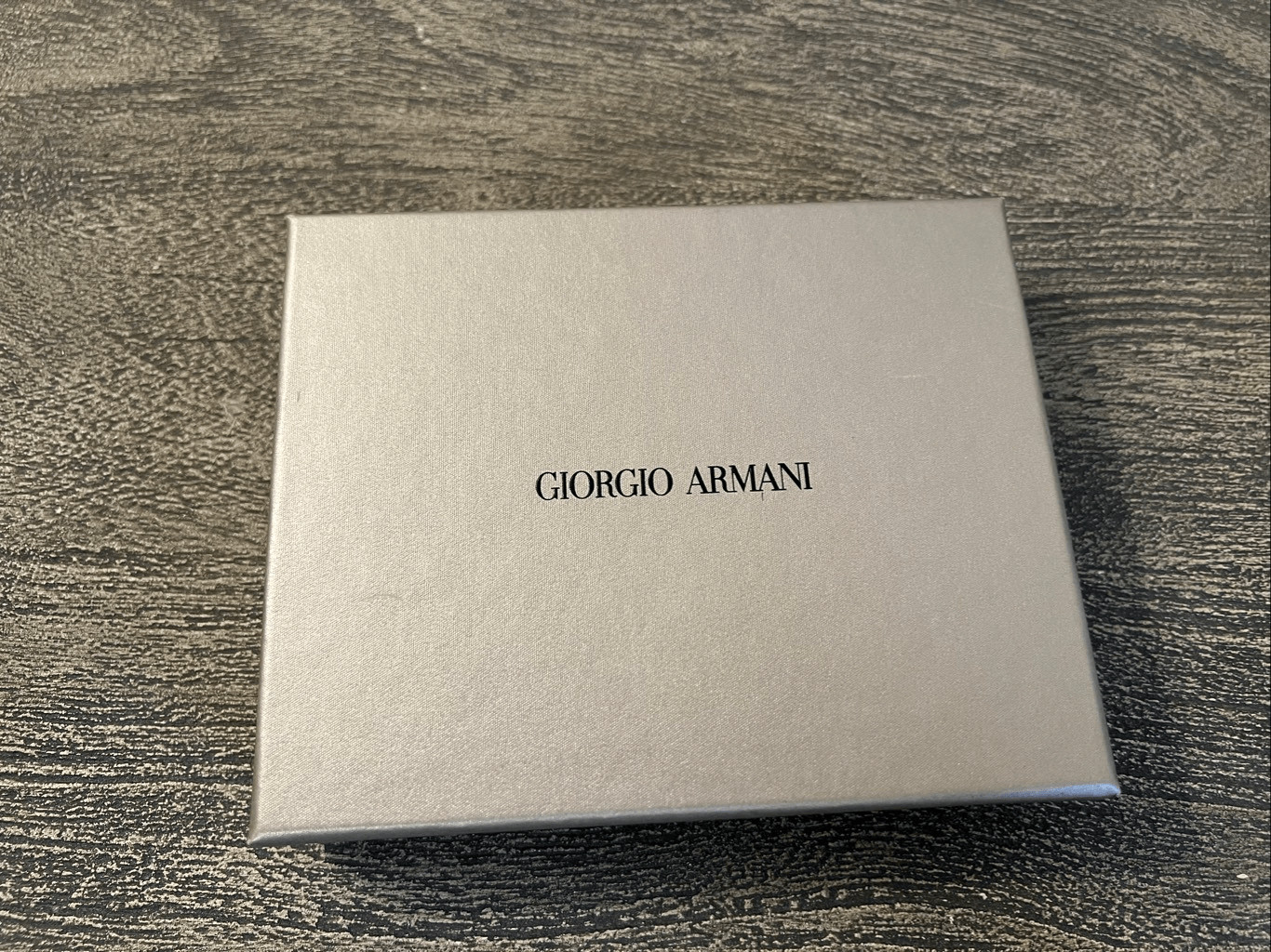 Authentic Giorgio Armani Luxury Gift Box & Packaging Set  Empty Box Only