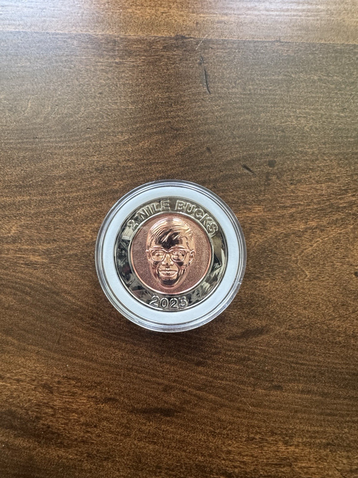 Nile Red limited edition 10million subscriber coin in case
