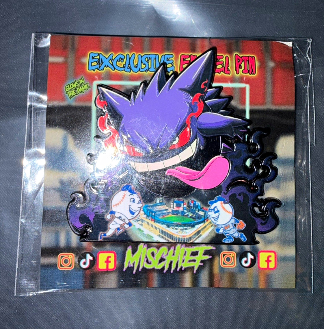 Comic Con Exclusive Limited Edition Gengar Pin