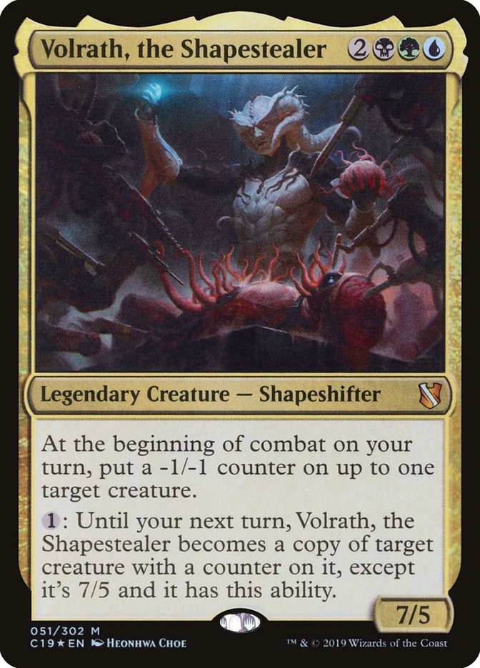 MTG Volrath, the Shapestealer Magic EDH Commander Deck