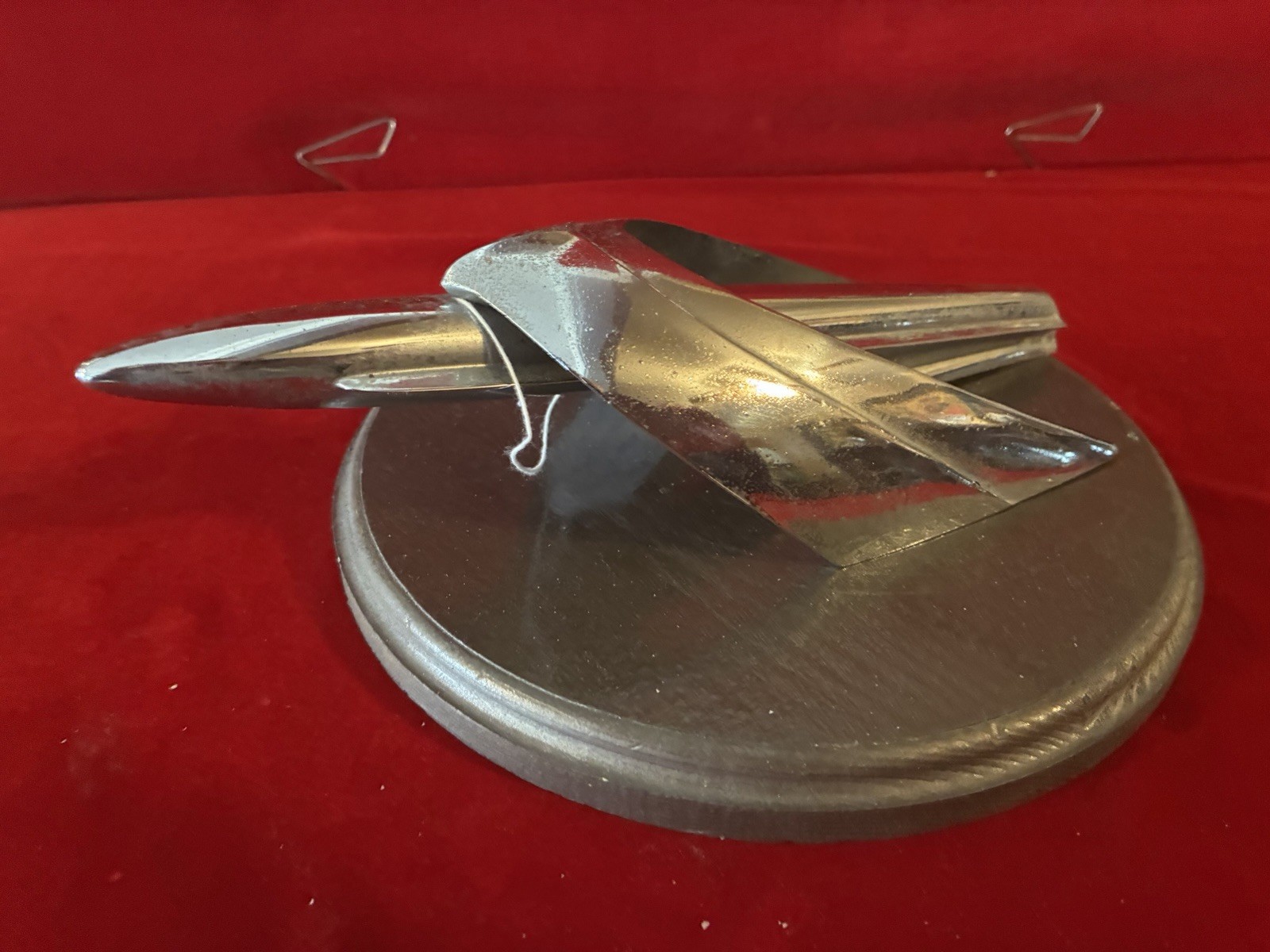1949/50 Mercury Desk Piece Hood Ornament Mascot.