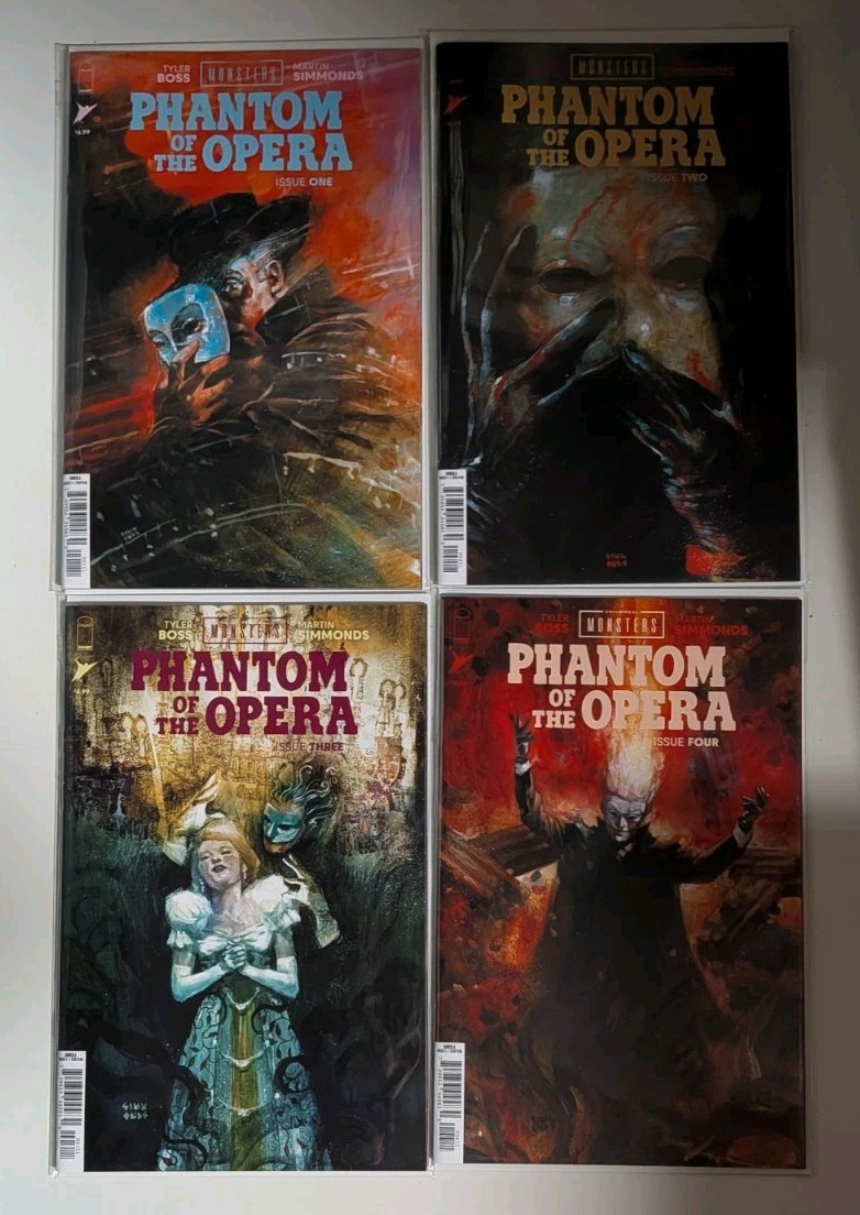 UM: PHANTOM OF THE OPERA (2026) #1-4 NM-/VF+ COMPLETE SERIES SET IMAGE COMICS