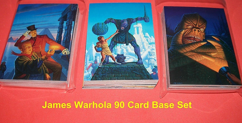 James Warhola  Complete Base Card Set  Fantasy Art