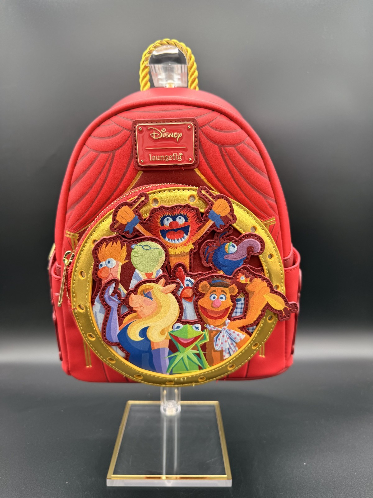 NWT Loungefly Disney The Muppets Group Cameo Light Up Mini Backpack WDBK4333