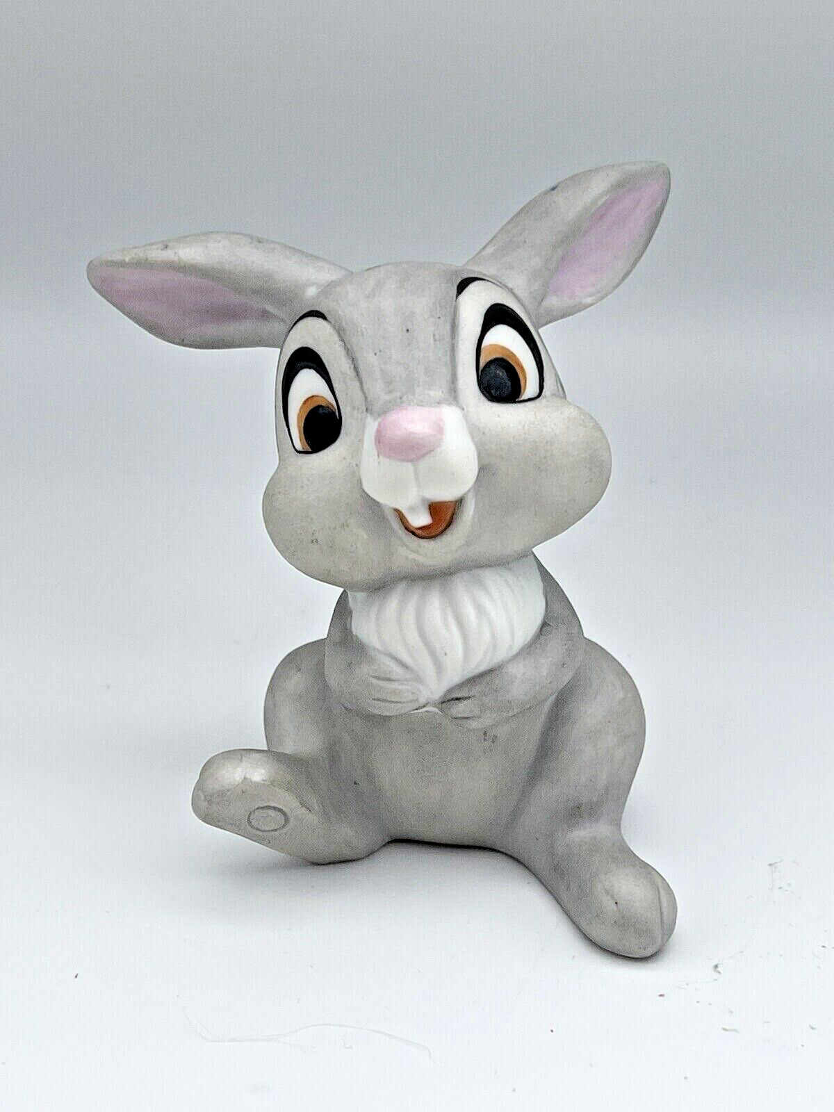 Vintage Walt Disney Productions Porcelain Bambi Thumper Rabbit Ceramic Figurine
