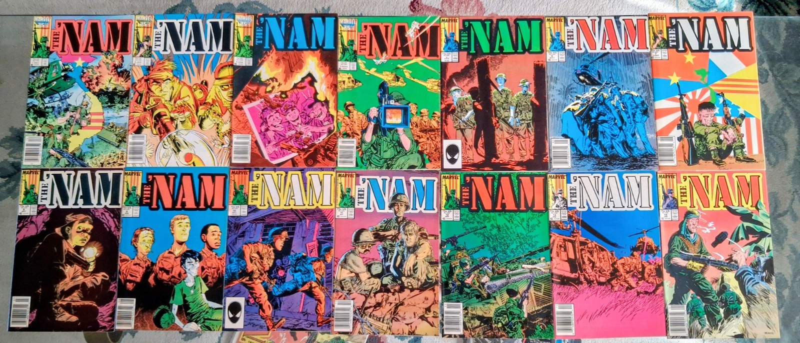 The NAM COMIC BOOK Lot Of (21) - #1- #21 Nice Books