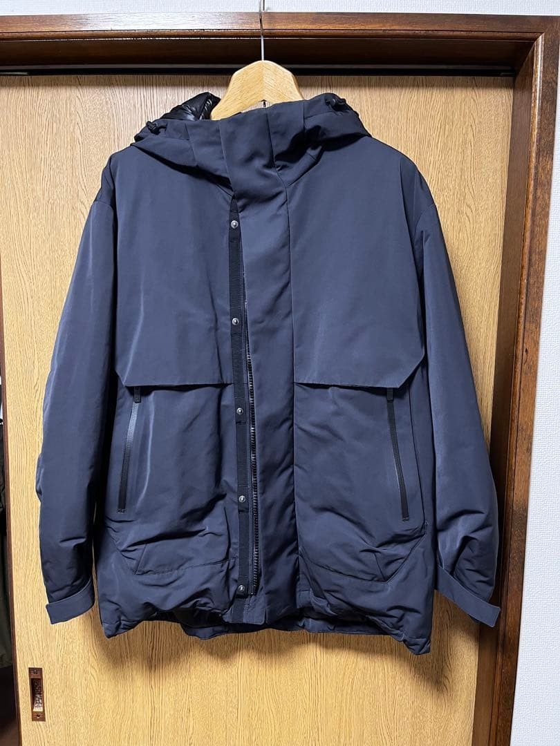 UNIQLO +J Jil Sander Hybrid Down Oversized Parka Dark Gray Size M