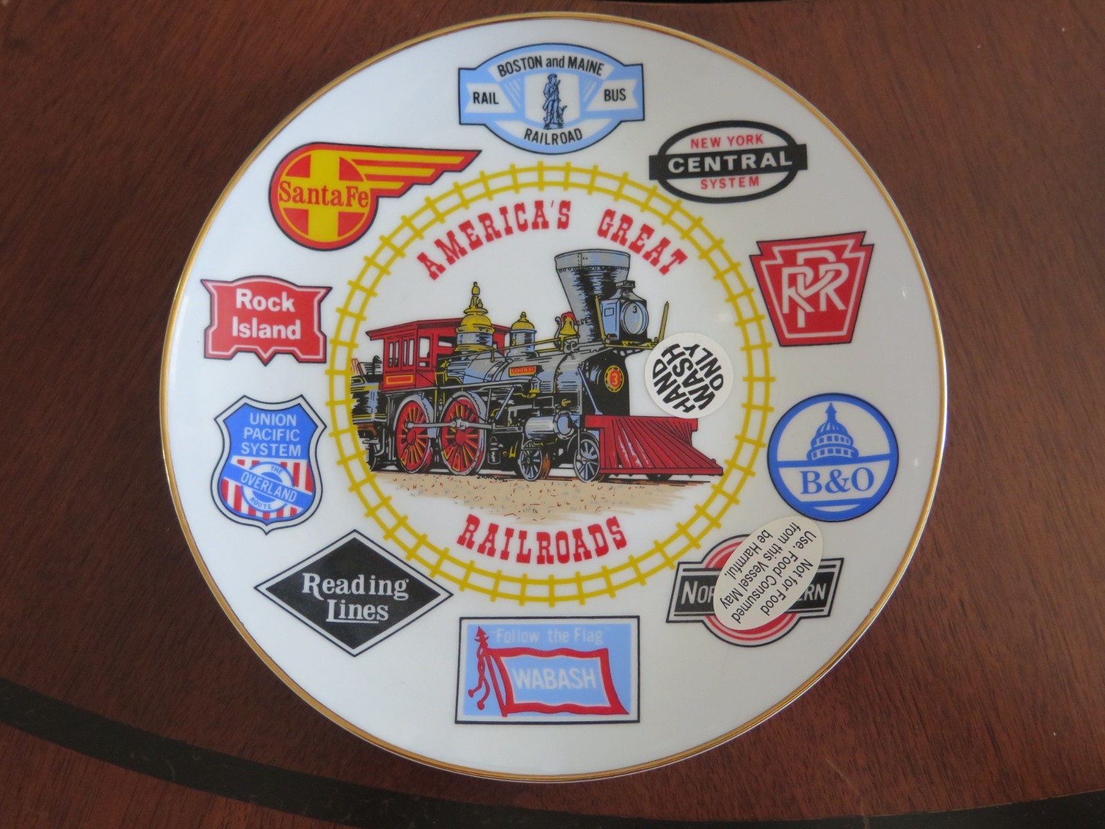 Collectible America’s Great Railroads Décor Plate