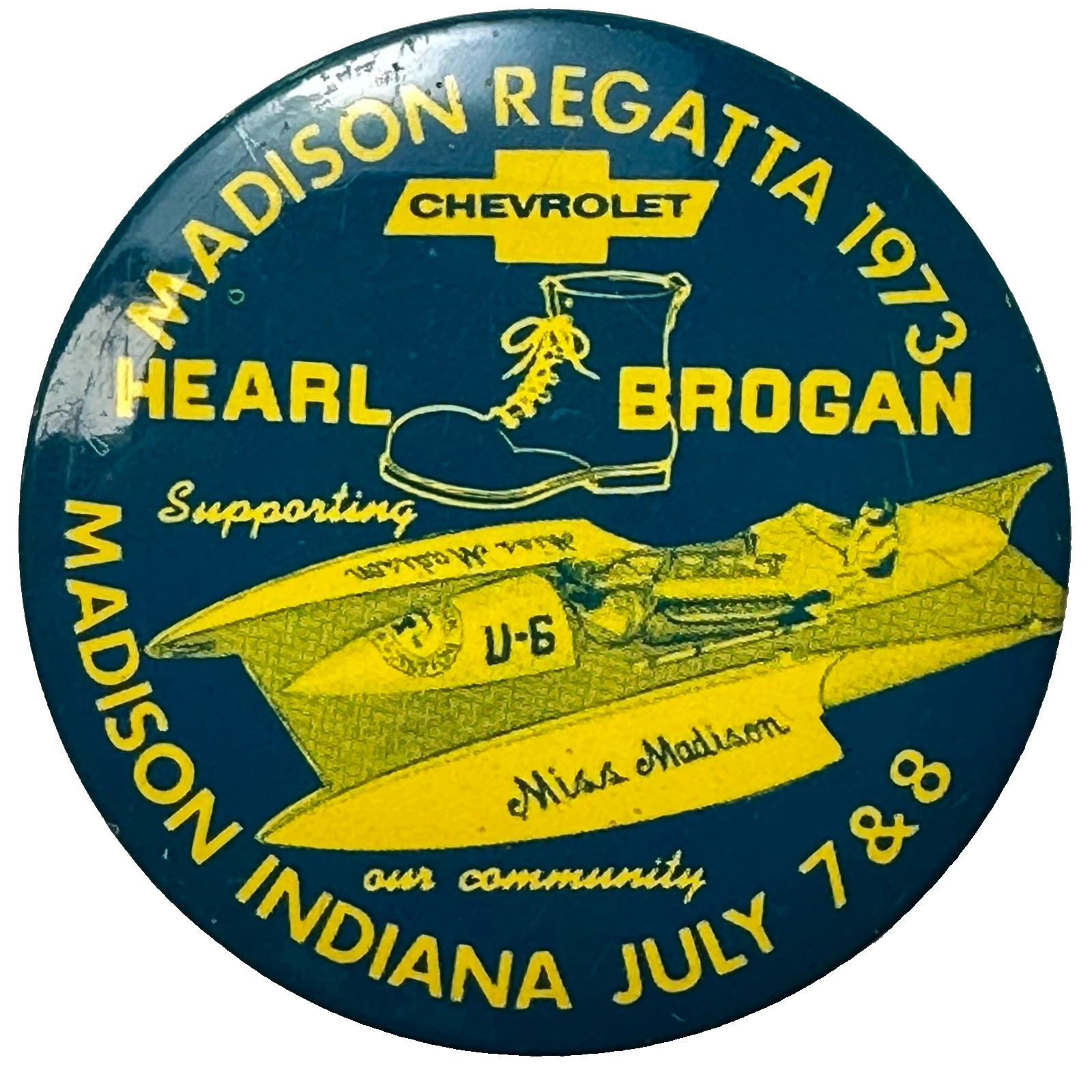 1973 Madison Regatta Madison IN Miss Madison U-6 2.25\