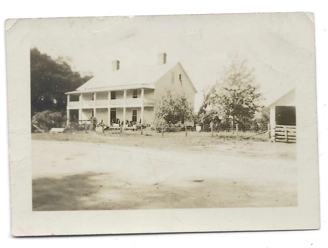 2 Vintage Vernacular Snapshots 1948 & 1953 McMeekin House Tarpon Springs Florida