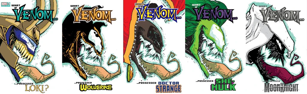 WHAT IF..? VENOM #1-5 SET - SKOTTIE YOUNG - MATHEW WAITE - LIMITED EDITION SET