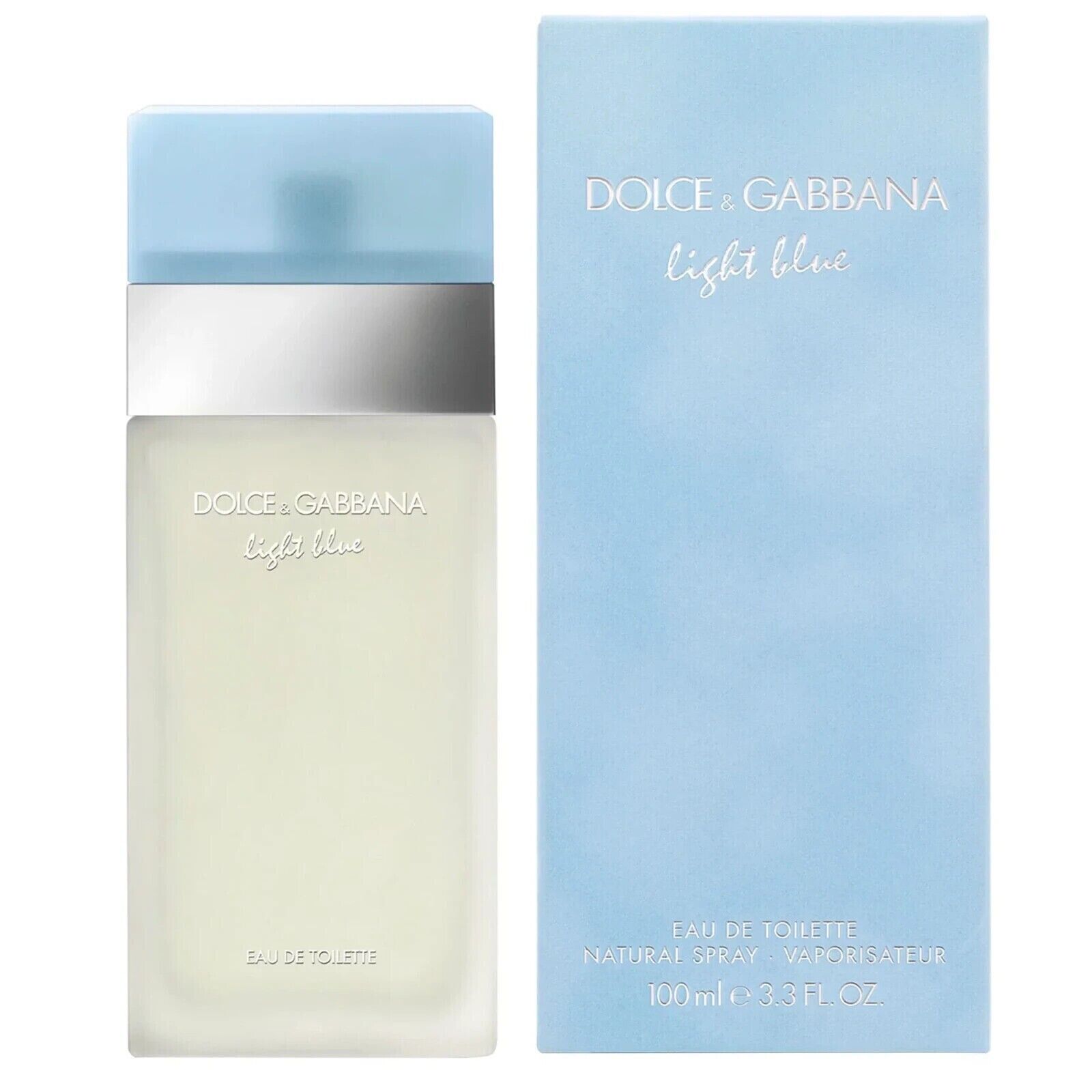 Dolce & Gabbana Light Blue 3.3 /3.4 oz Women’s Eau de Toilette Spray NEW SEALED