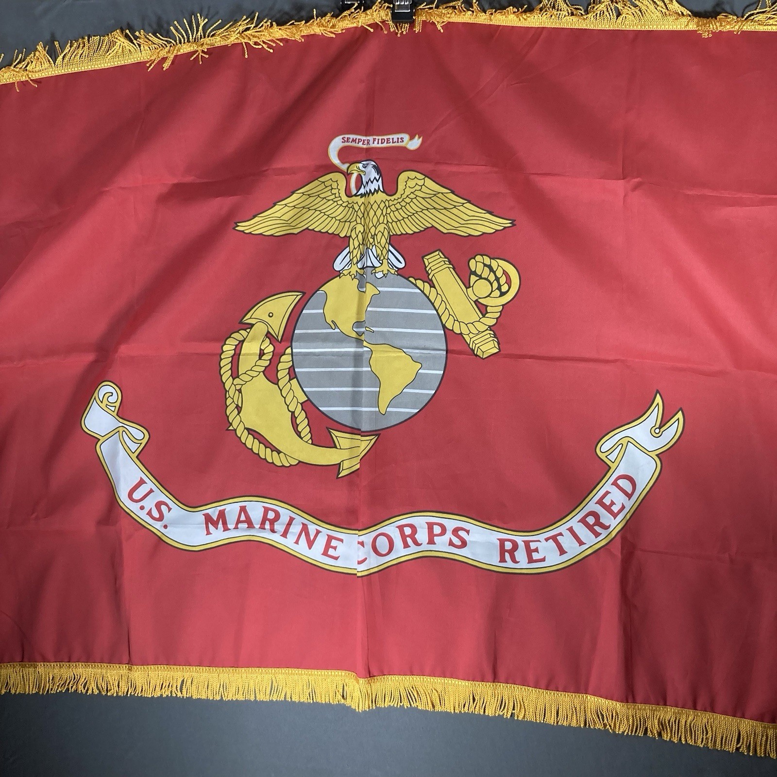 Vintage USMC Organizational Flag 60x40 US Issue NSN 8345-00-249-6242 Vintage USMC Organizational Flag 60x40 US Issue NSN 8345-00-249-6242