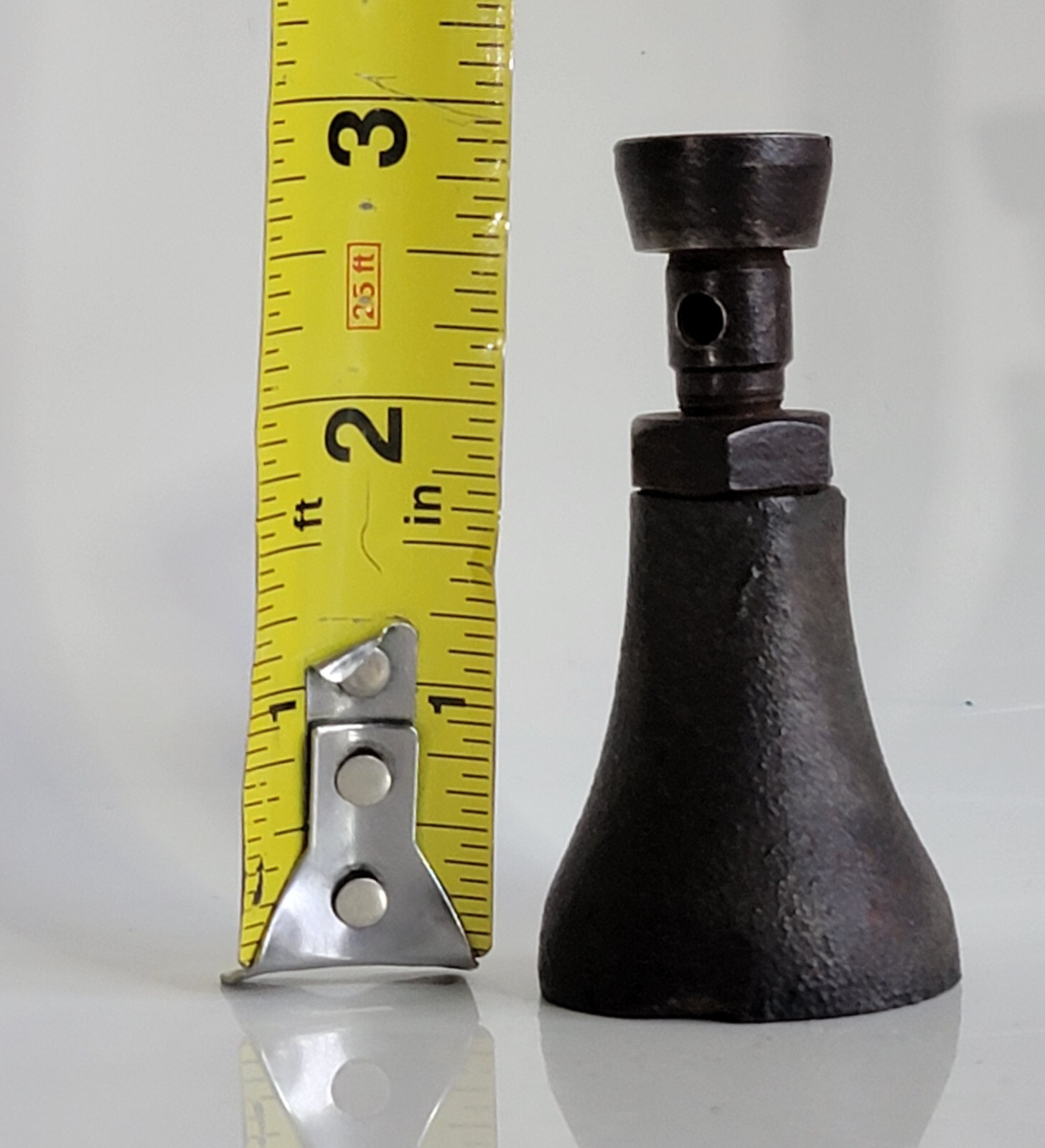 Vintage Miniature Cast Iron Salesman\'s Sample Cast Iron Screw Jack UNMARKED