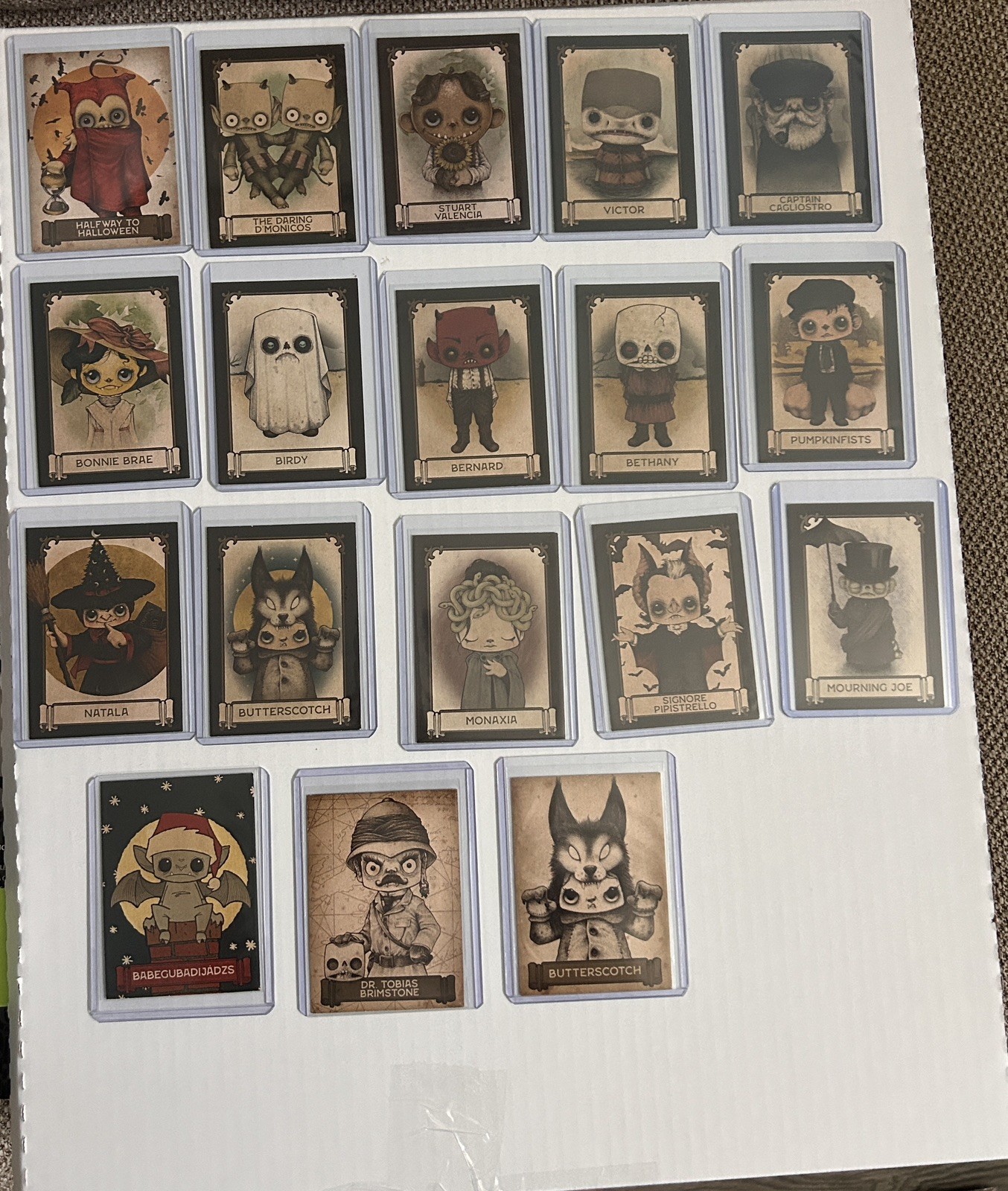 Gideons Bakehouse Series 2 Trading Card Set complete All In Sleeves