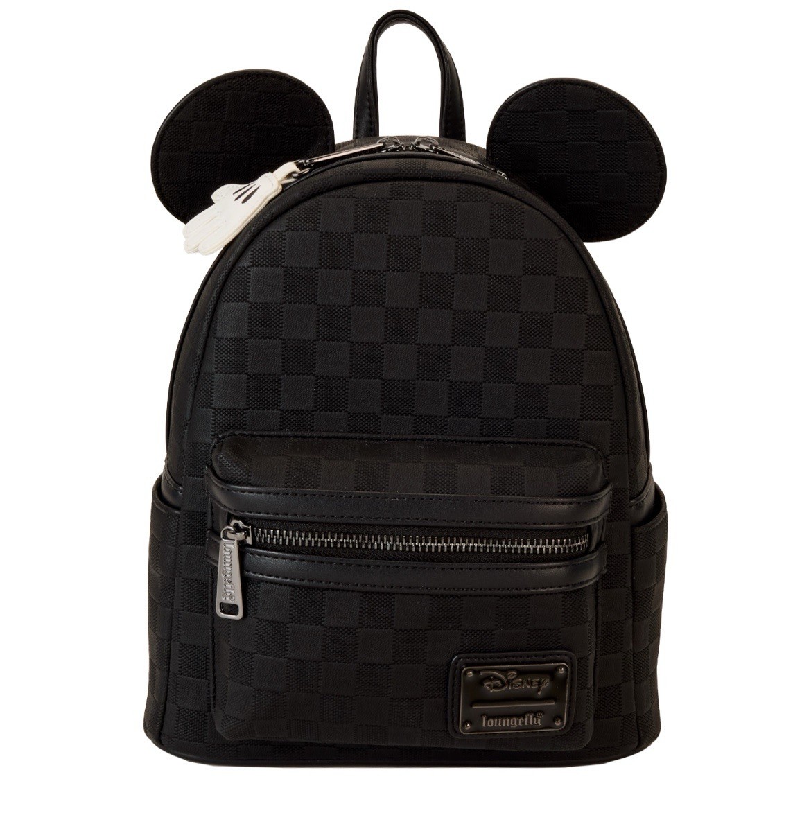 NWT Loungefly Disney Mickey Mouse Checkered Mini Backpack with Ears