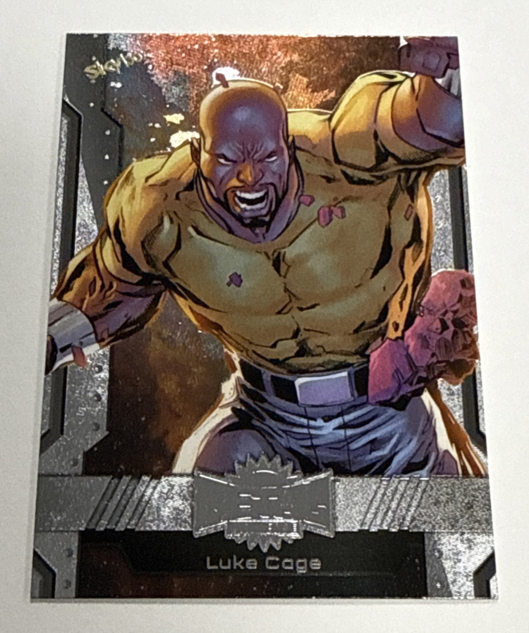 2024 UD Skybox Marvel Metal Avengers - Base Set - Luke Cage #4