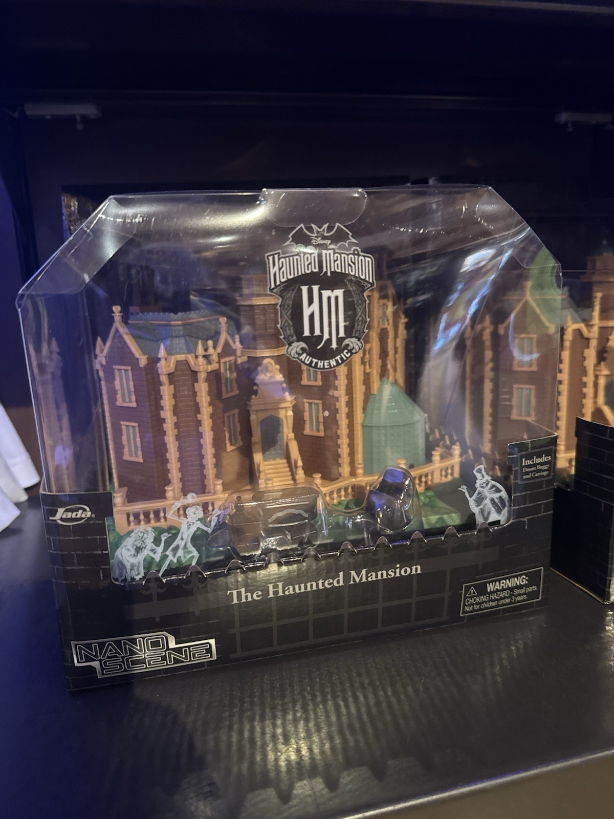 2026 Disney Parks The Haunted Mansion Nano Scene Replica With Doom Buggy New