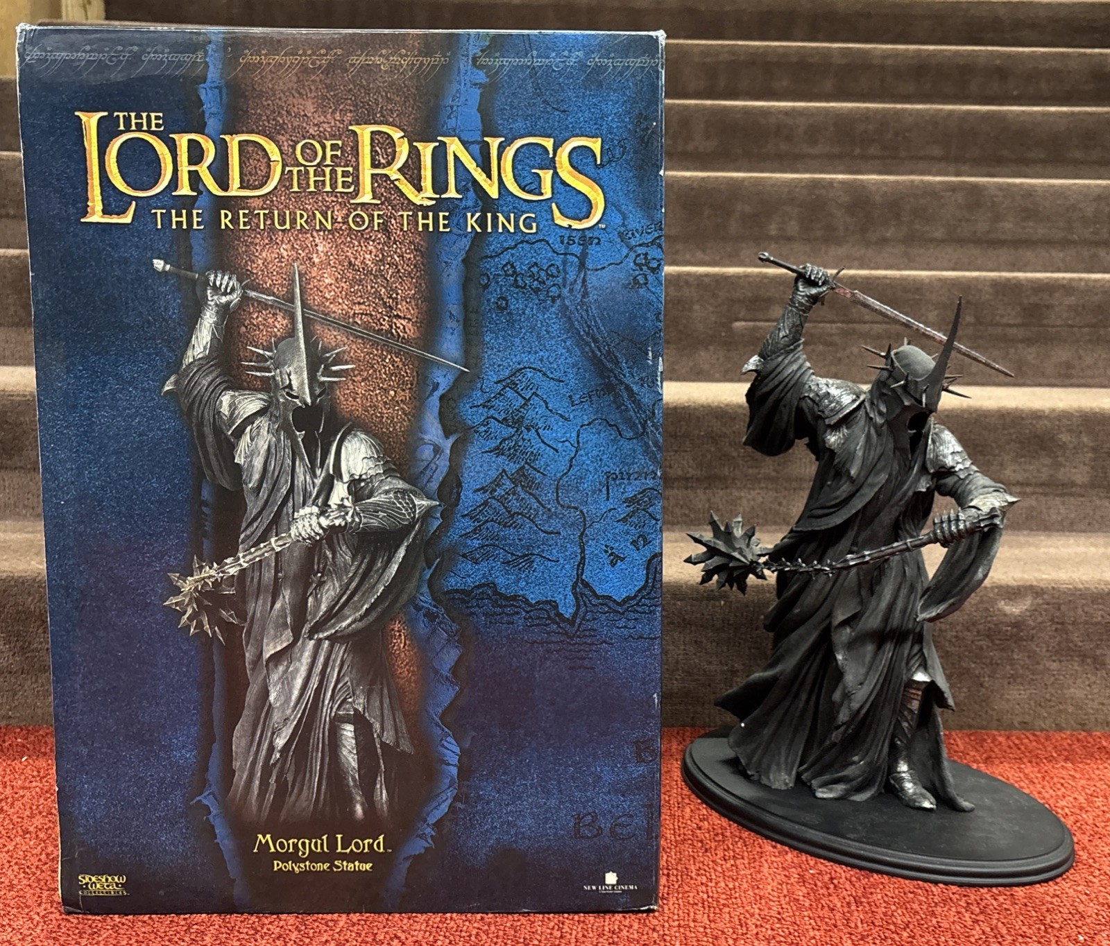 Lord of the Rings Morgul Lord Sideshow Weta  Polystone Statue Limited #'d/9500