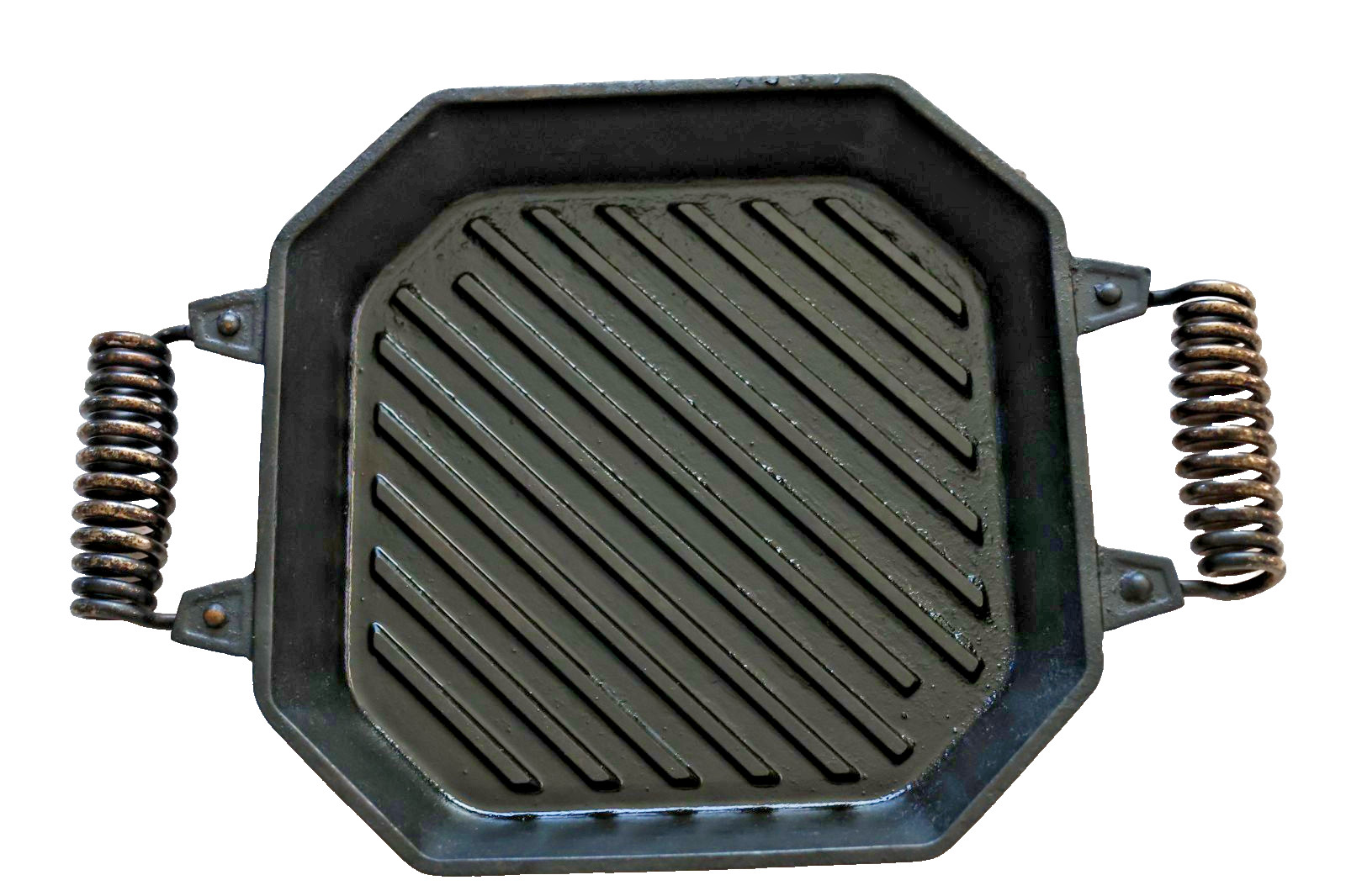 FINEX No 12 Cast Iron Grill Pan Double-Handled 12\