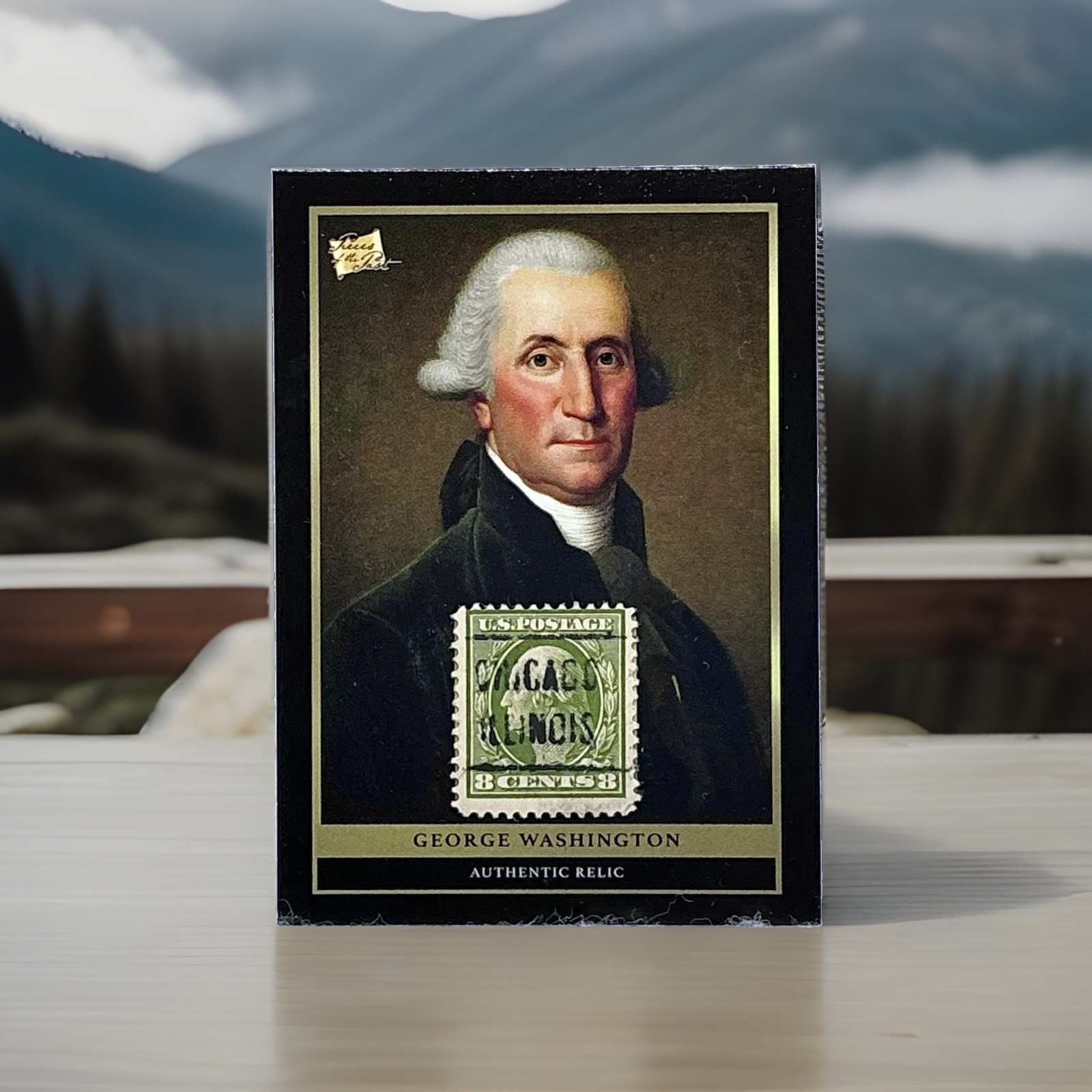 2024 Pieces Of The Past George Washington Authentic Original Stamp Relic