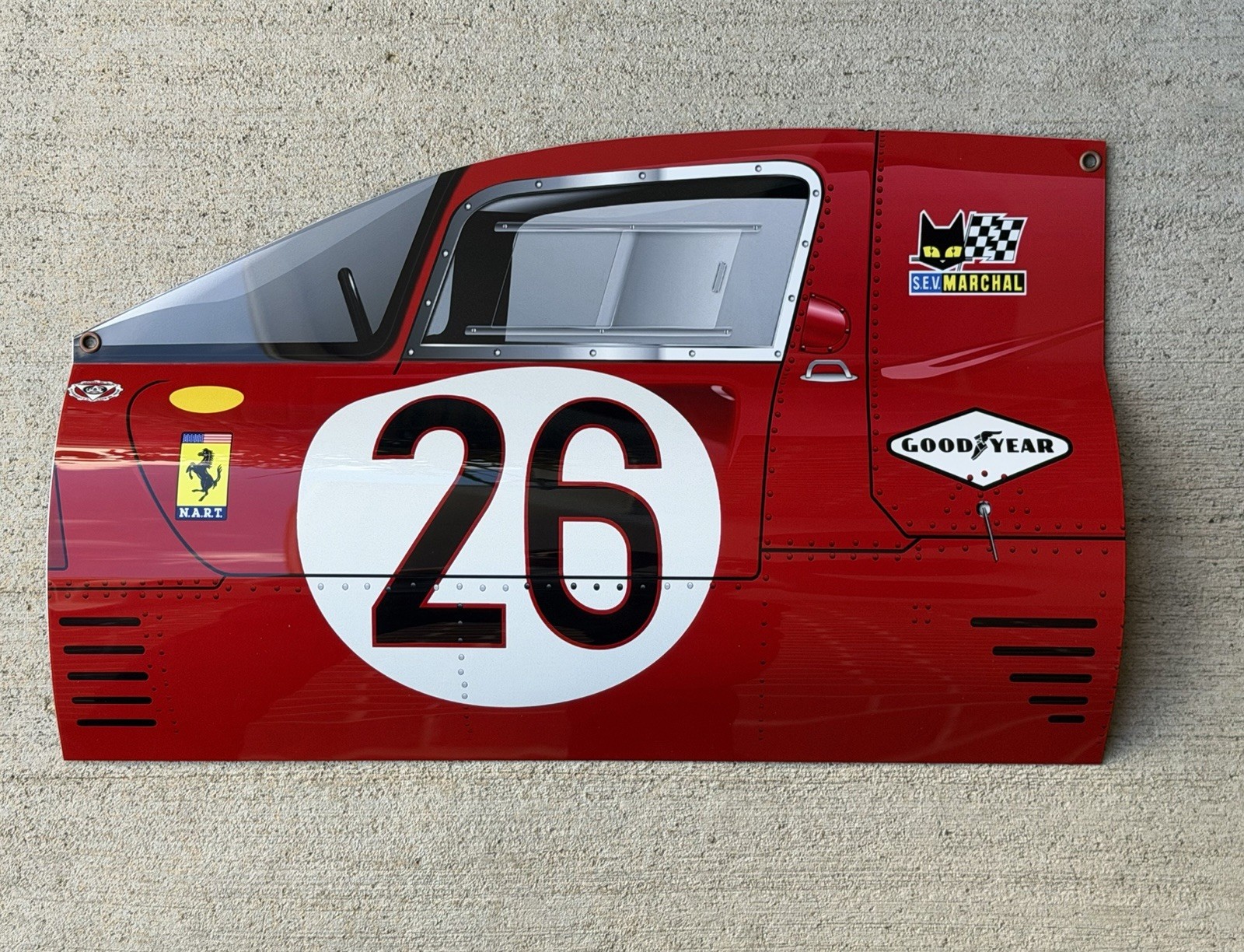 WOW 1967  330  P4 Race Car Style Sign 412P