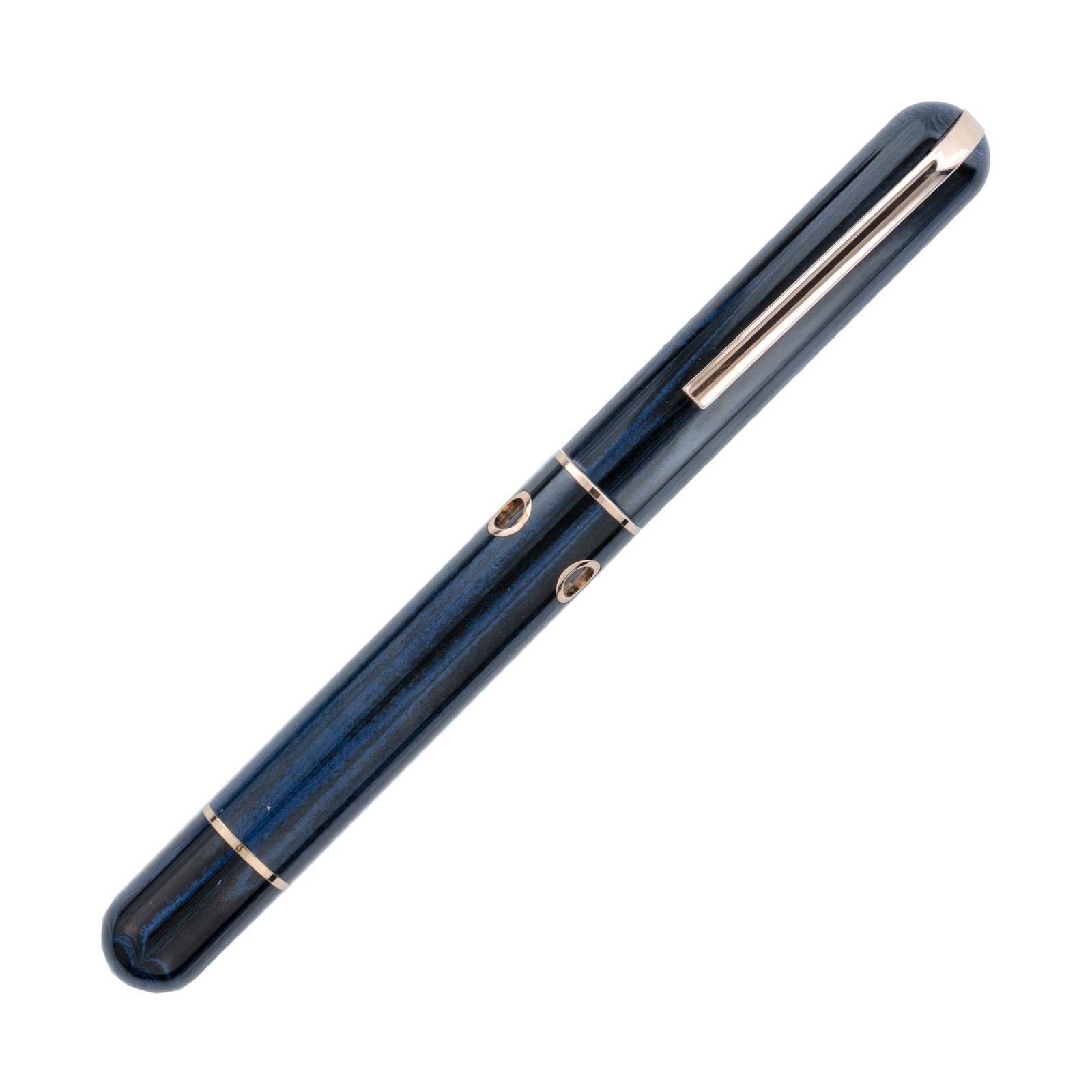 Narwhal Nautilus Fountain Pen in Mylandia Blue - Fine Point - NEW in Box